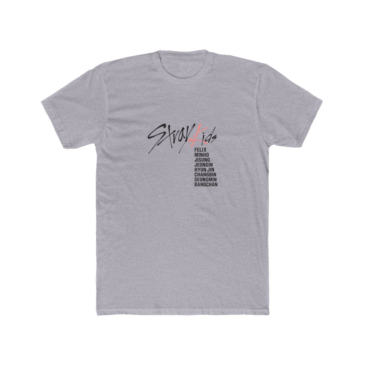 Stray Kids Bang Chan Felix Hyunjin Lee Know T-Shirt - alternate angle 3, merchandise