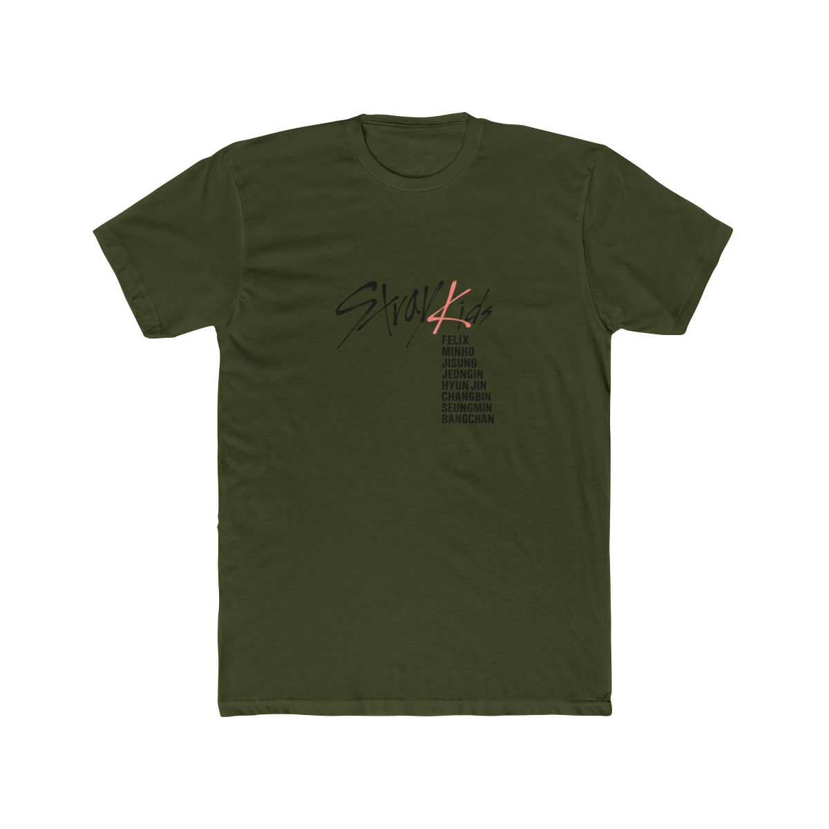Stray Kids Bang Chan Felix Hyunjin Lee Know T-Shirt - alternate angle 4, merchandise