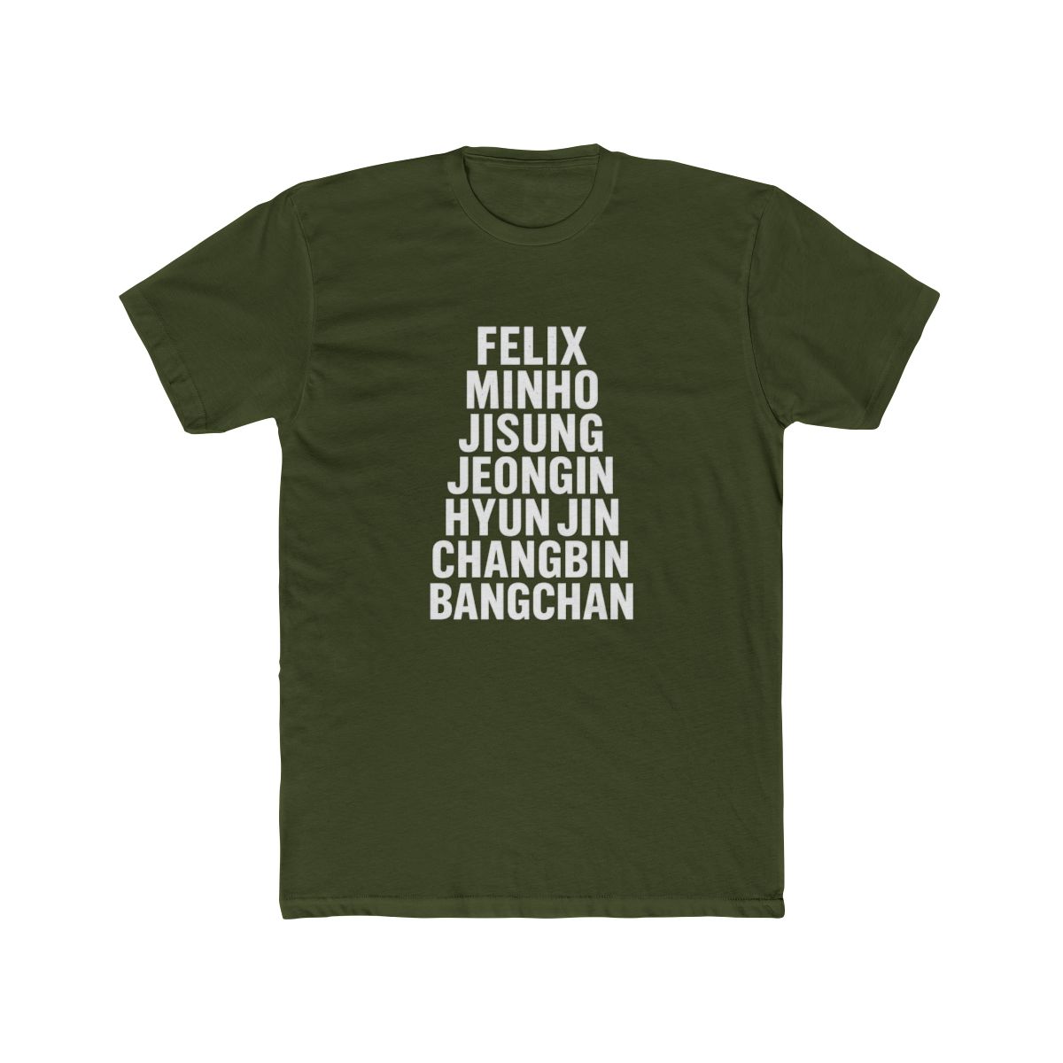 Stray Kids Felix Hyunjin Jisung Woojin Kpop Fan T-Shirt - alternate angle 4, merchandise