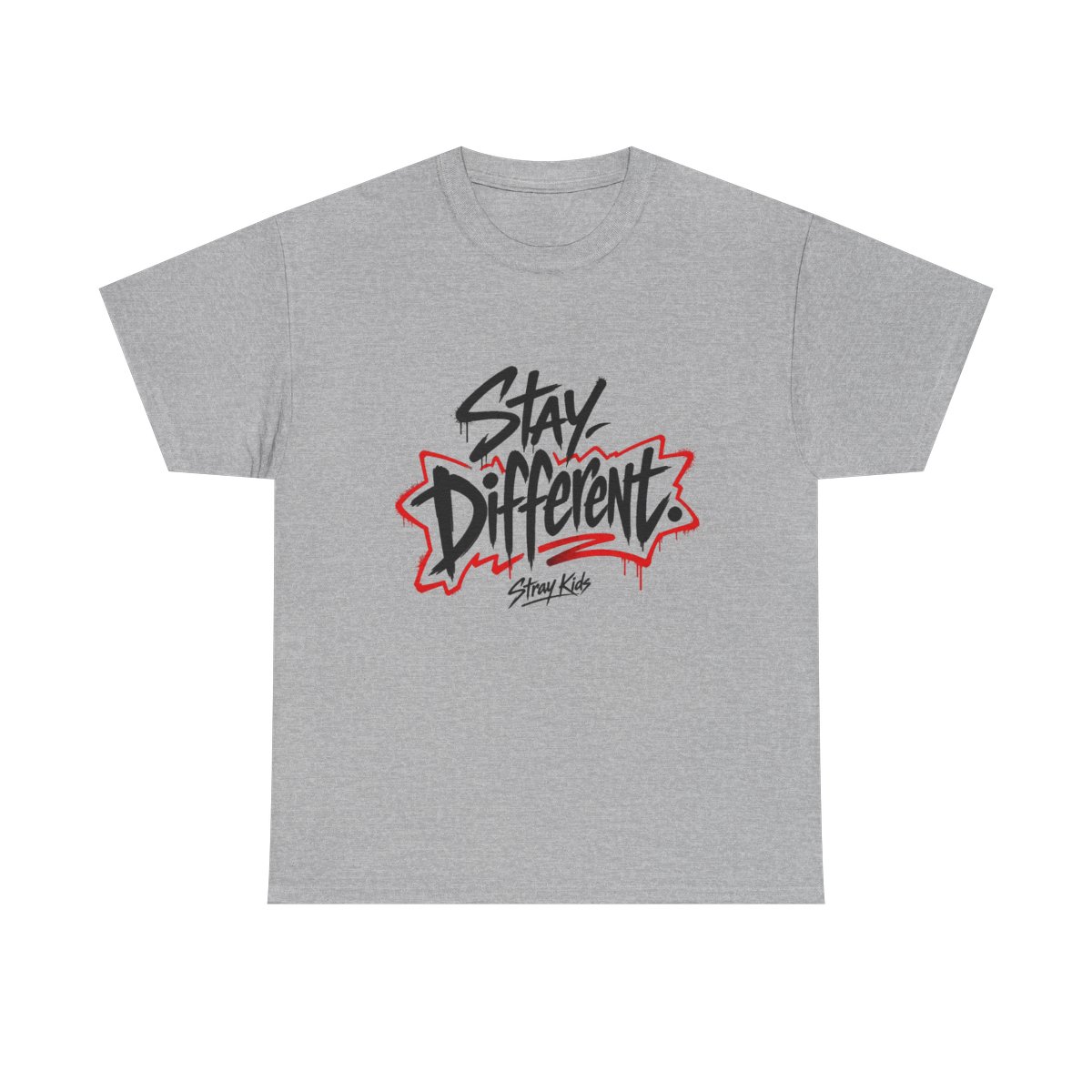 Stray Kids "Stay Different." Unisex Tee - alternate angle 2, merchandise