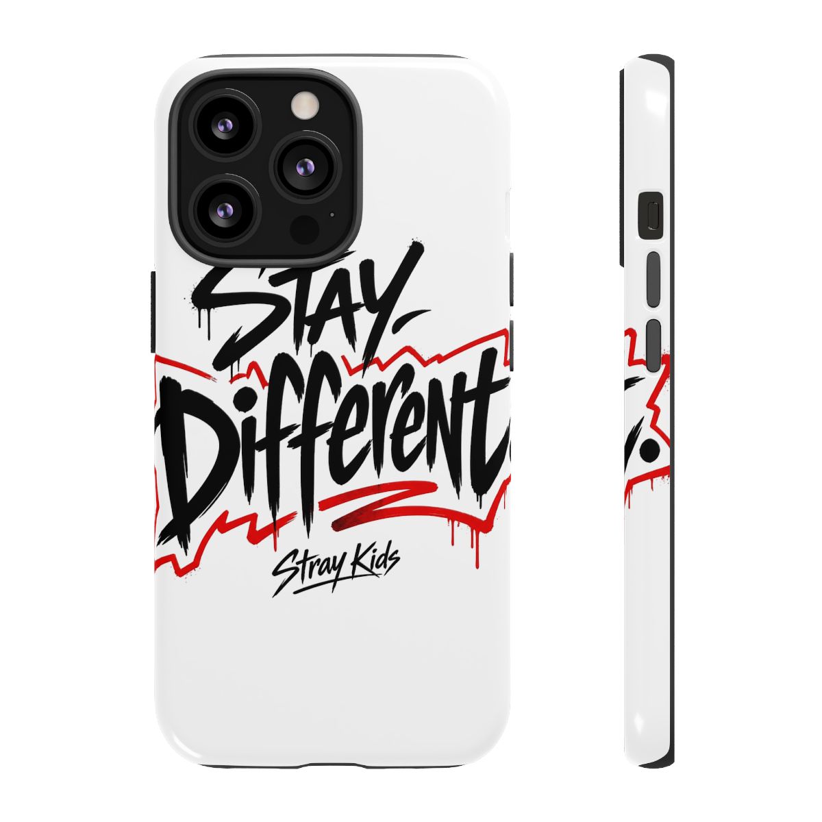 Stray Kids "Stay Different." Phone Case - alternate angle 1, merchandise