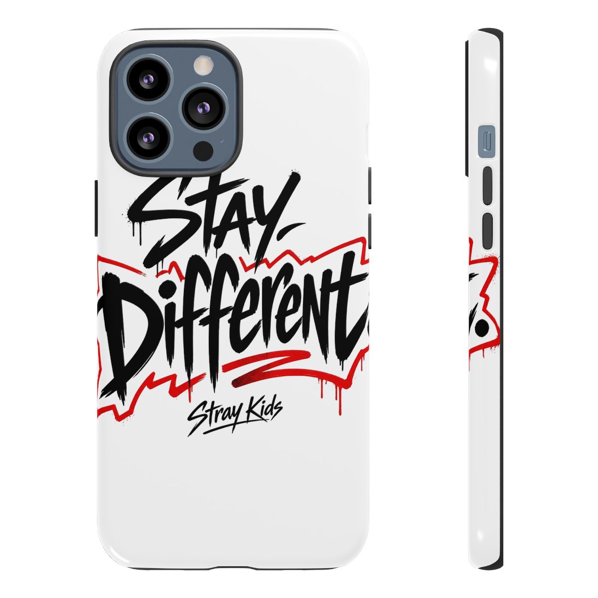 Stray Kids "Stay Different." Phone Case - alternate angle 2, merchandise