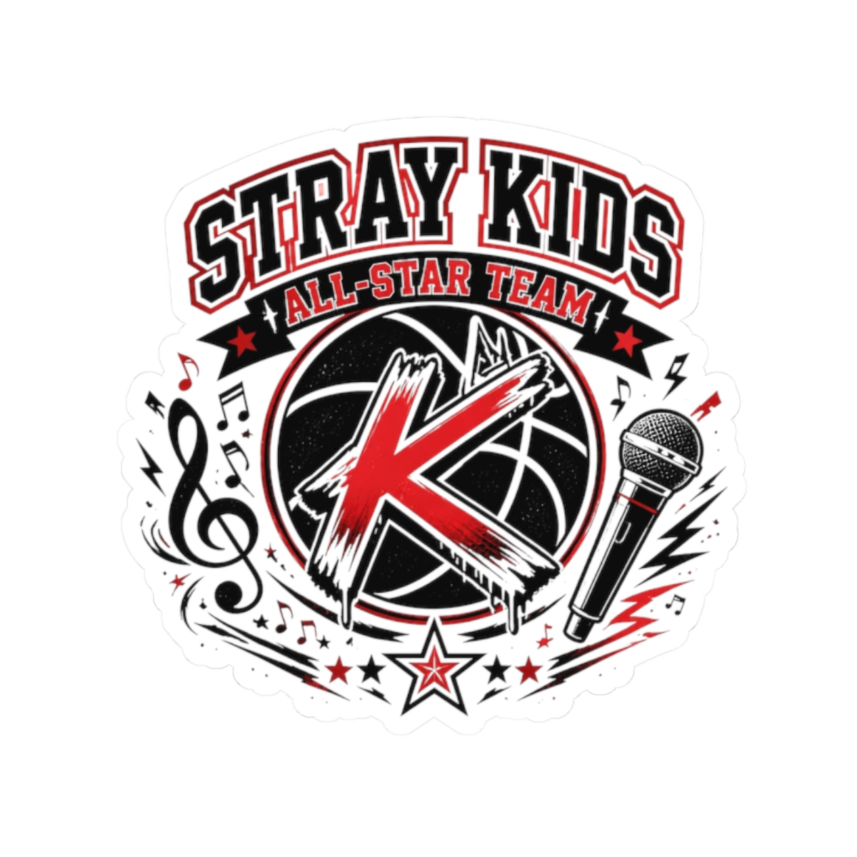Stray Kids "Stray Kids All-Star Team" Sticker - Official Stickers merchandise