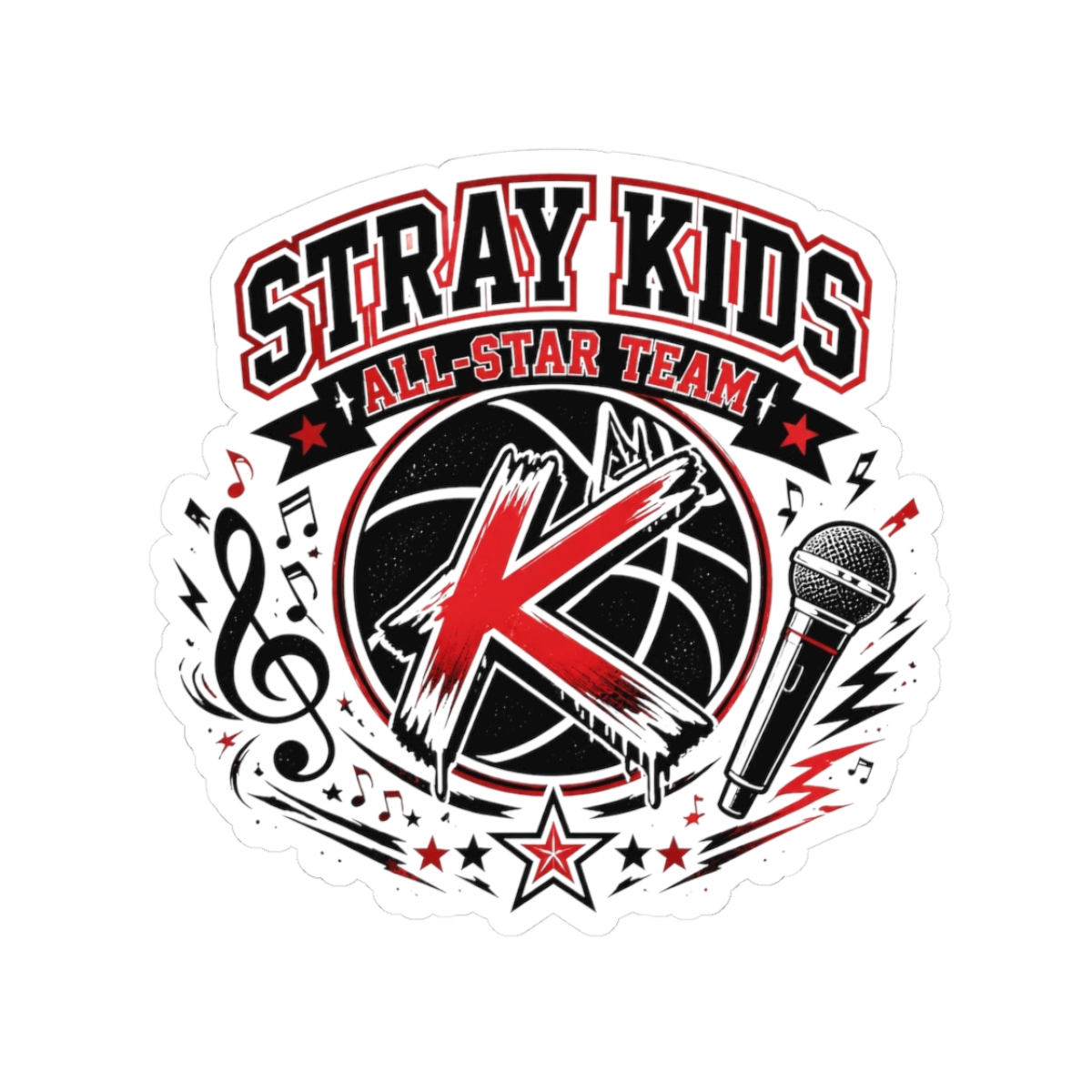 Stray Kids "Stray Kids All-Star Team" Sticker - alternate angle 1, merchandise