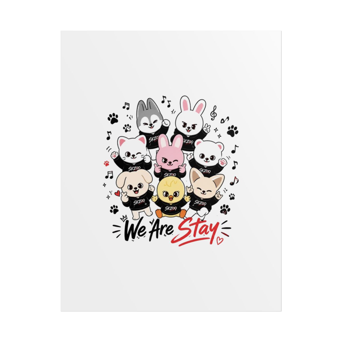 Stray Kids "We Are Stay" Poster - alternate angle 1, merchandise