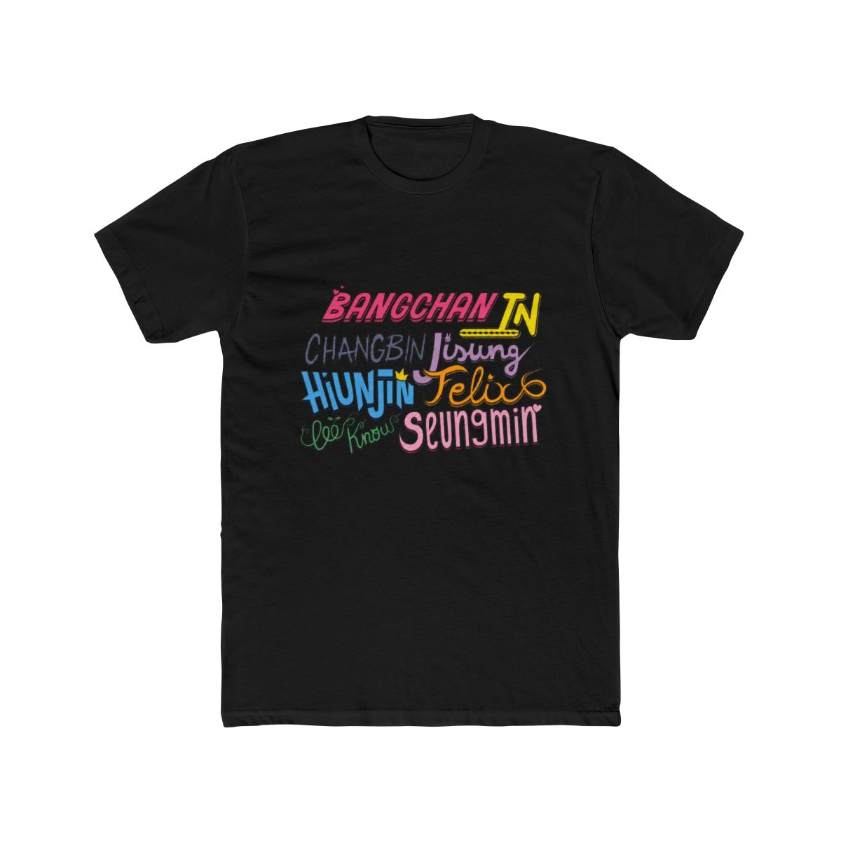 STRAY cute names. T Shirt | Stray Kids - alternate angle 3, merchandise