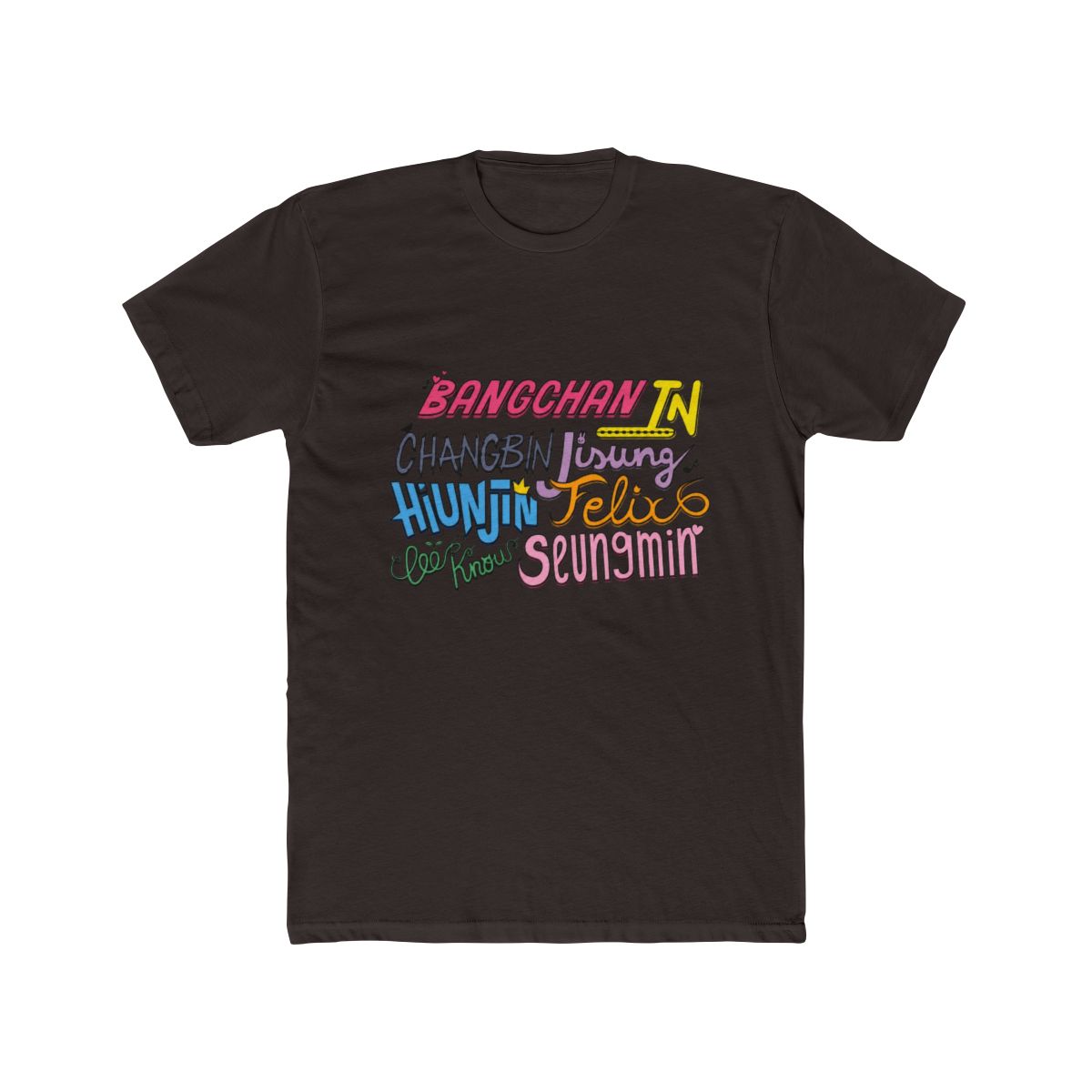 STRAY cute names. T Shirt | Stray Kids - alternate angle 2, merchandise