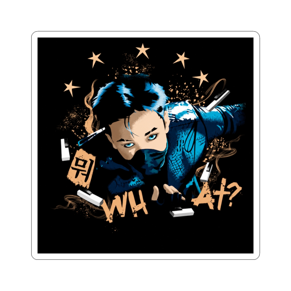 Stray Kids 5 star bangchan Sticker