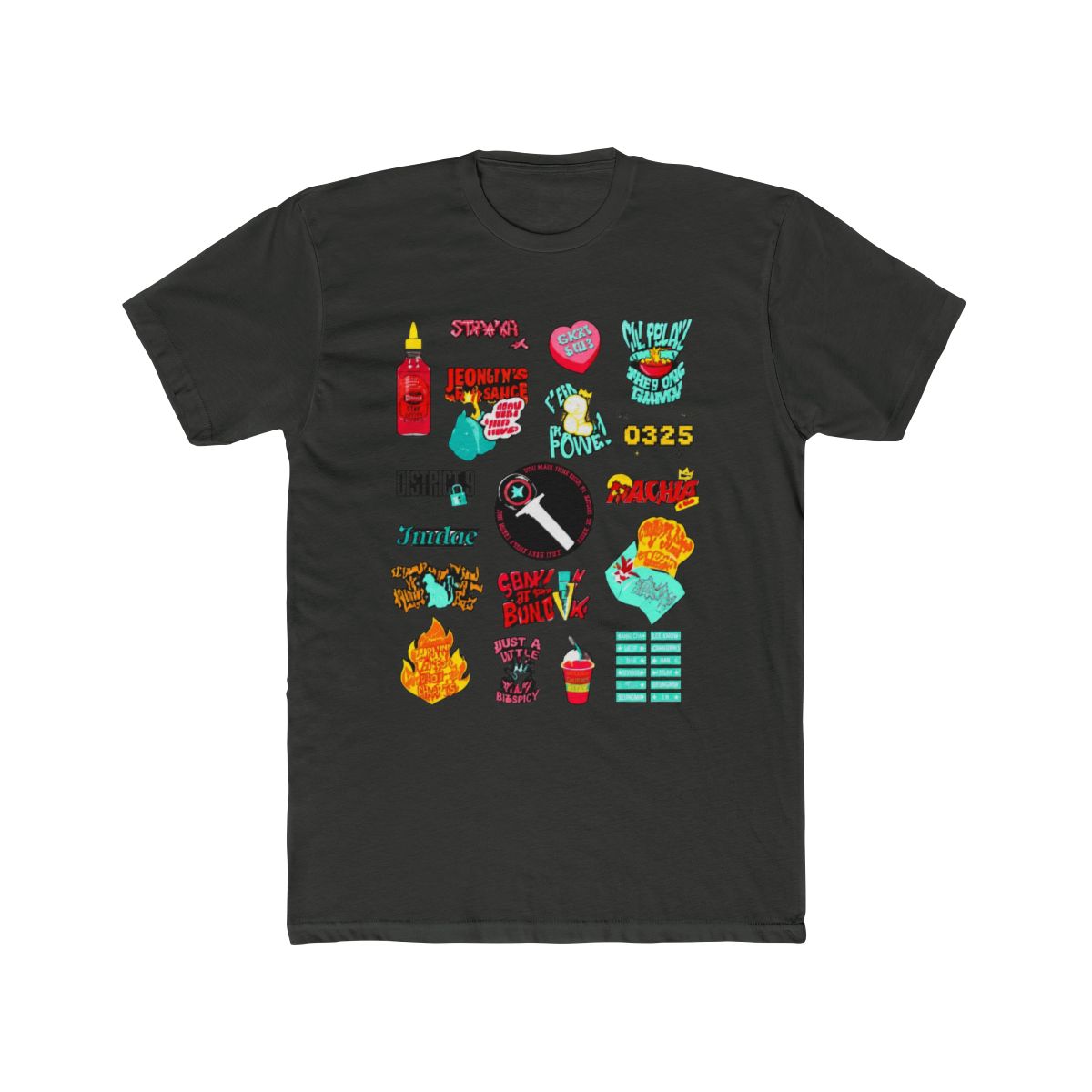 Stray Kids iconic quotes and moments ver 2 Long Sleeve T Shirt - alternate angle 5, merchandise