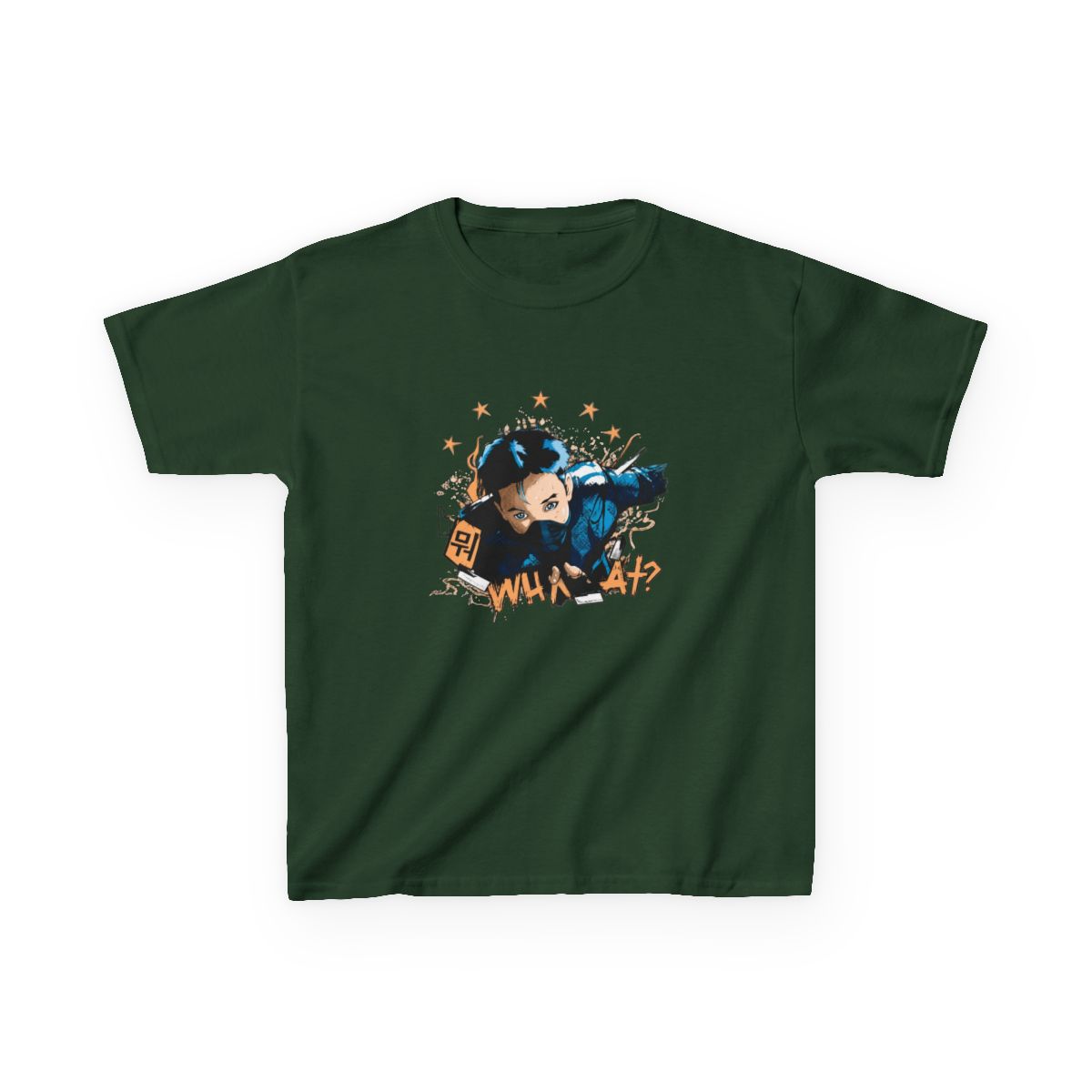 Stray Kids 5 star bangchan Kids T-Shirt - alternate angle 2, merchandise