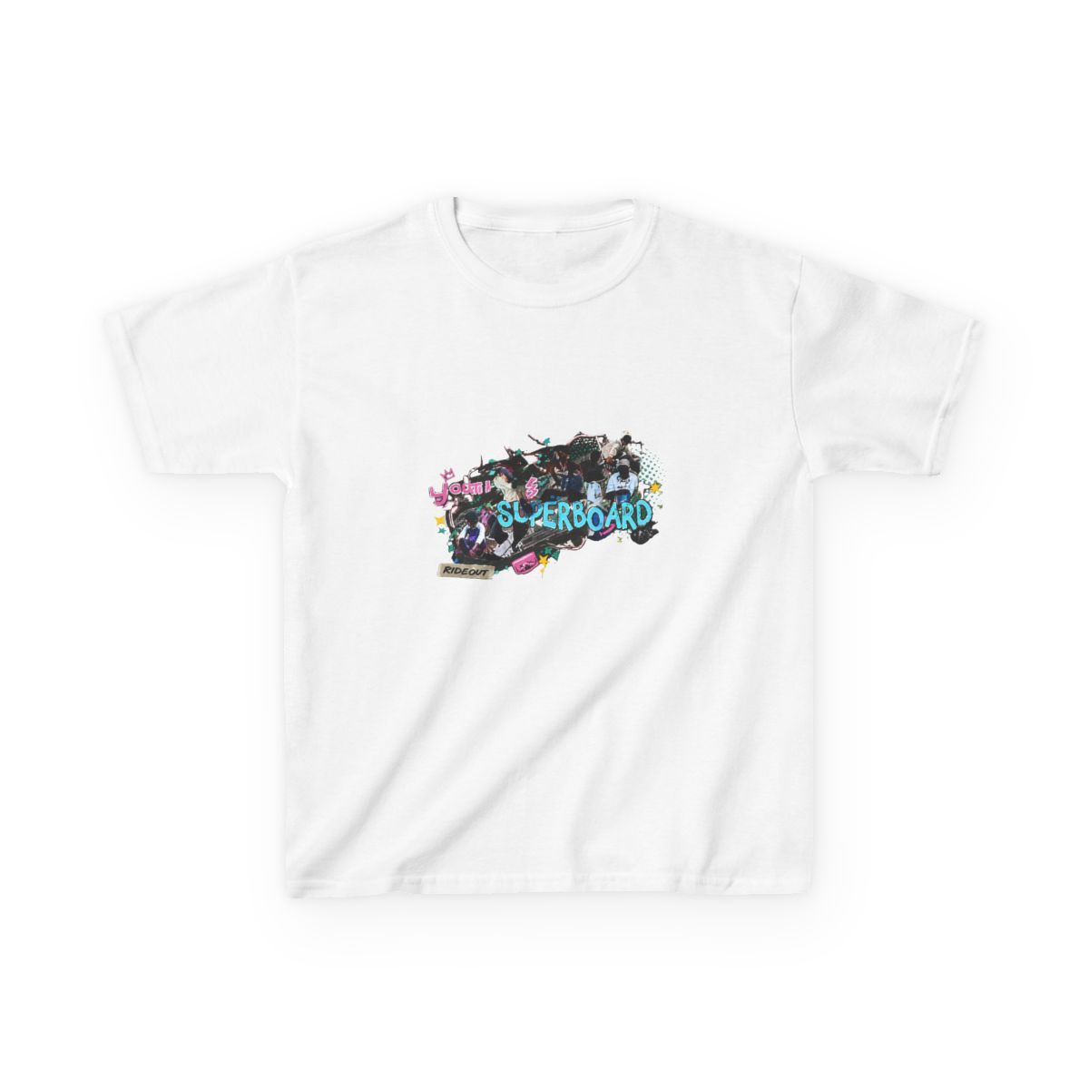 stray kids super board kpop Kids T-Shirt