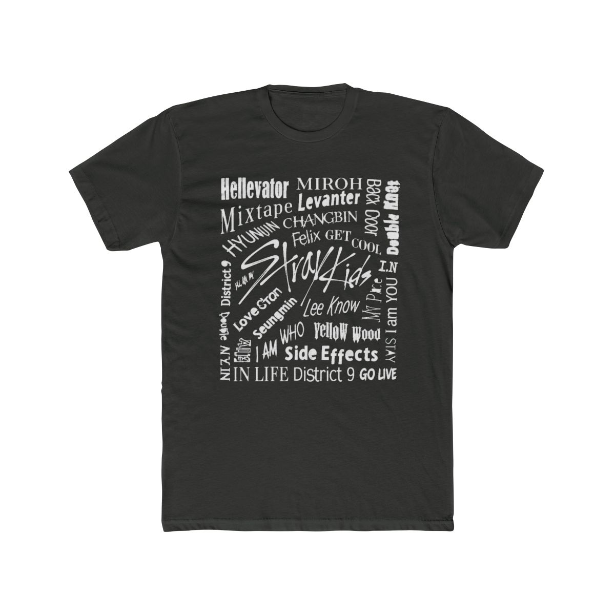 Stray Kids collage white T Shirt - alternate angle 5, merchandise
