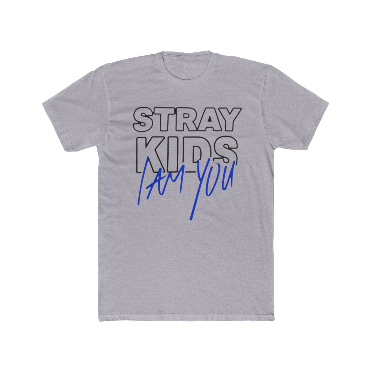 KPOP STRAY KIDS I AM YOU ALBUM OFFICIAL LOGO Clas T Shirt - alternate angle 2, merchandise