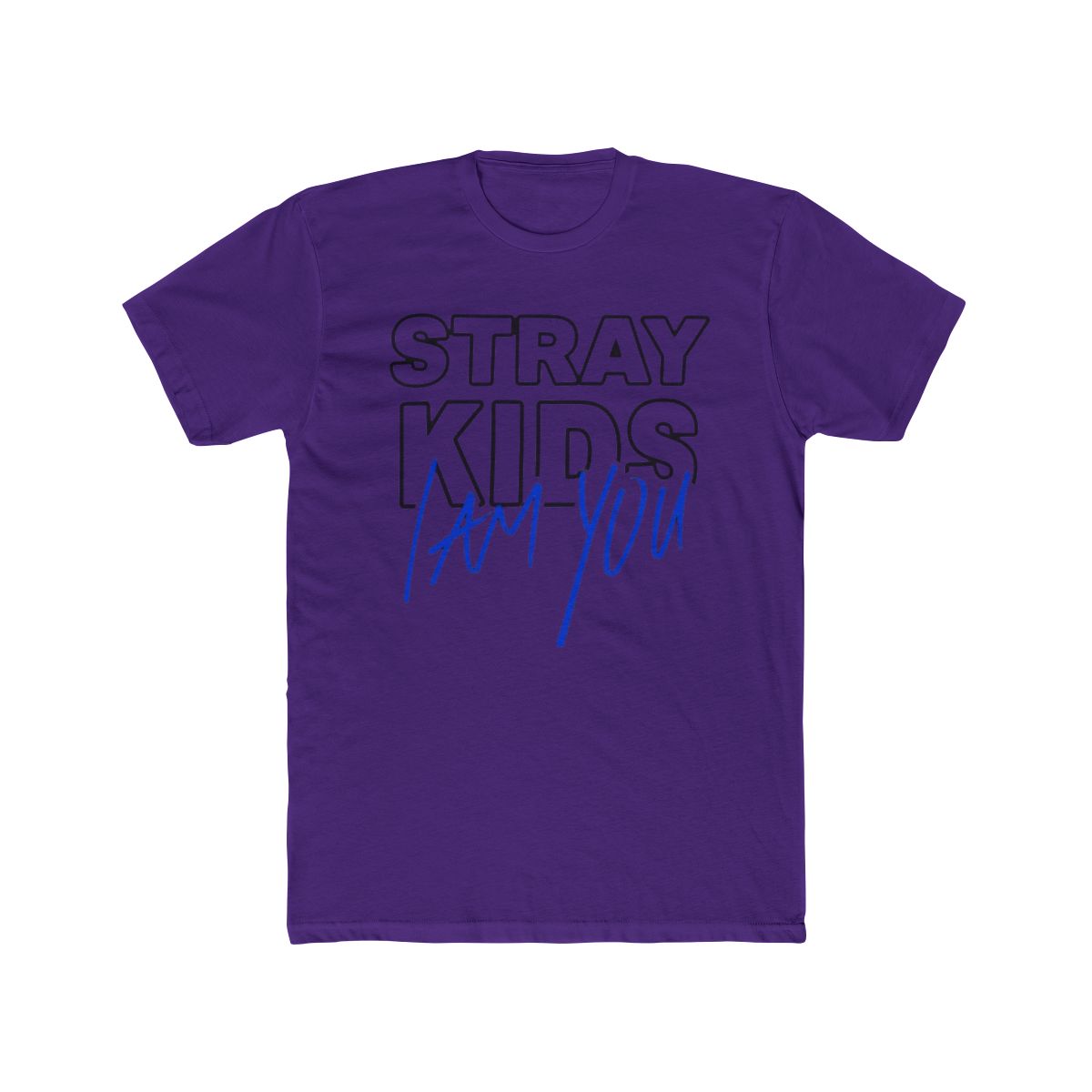 KPOP STRAY KIDS I AM YOU ALBUM OFFICIAL LOGO Clas T Shirt - alternate angle 3, merchandise