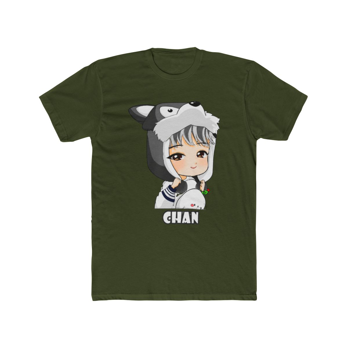 KPOP STRAY KIDS BANG CHAN CHIBI Classic T Shirt - alternate angle 4, merchandise