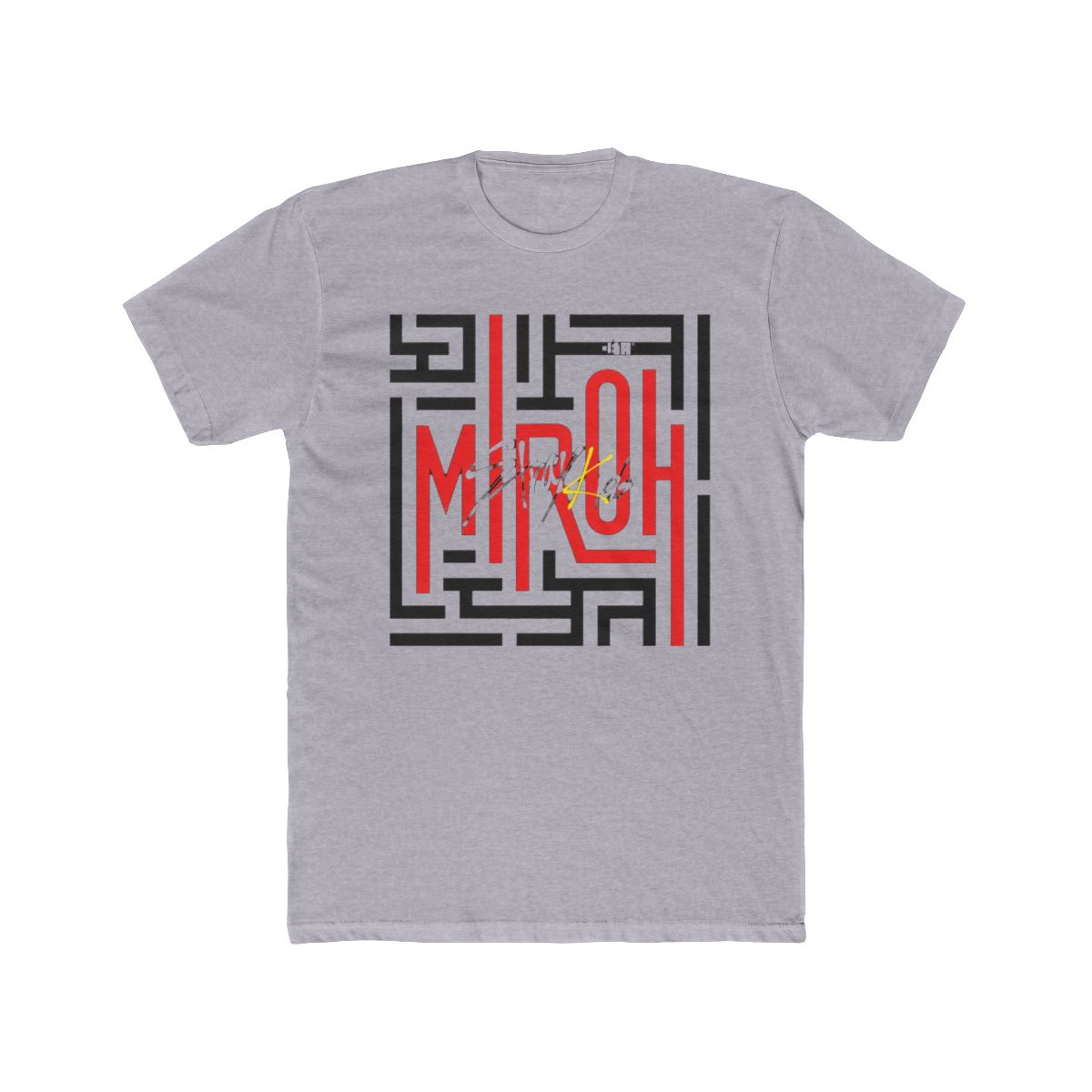KPOP STRAY KIDS OFFICIAL LOGO MIROH T Shirt - alternate angle 3, merchandise