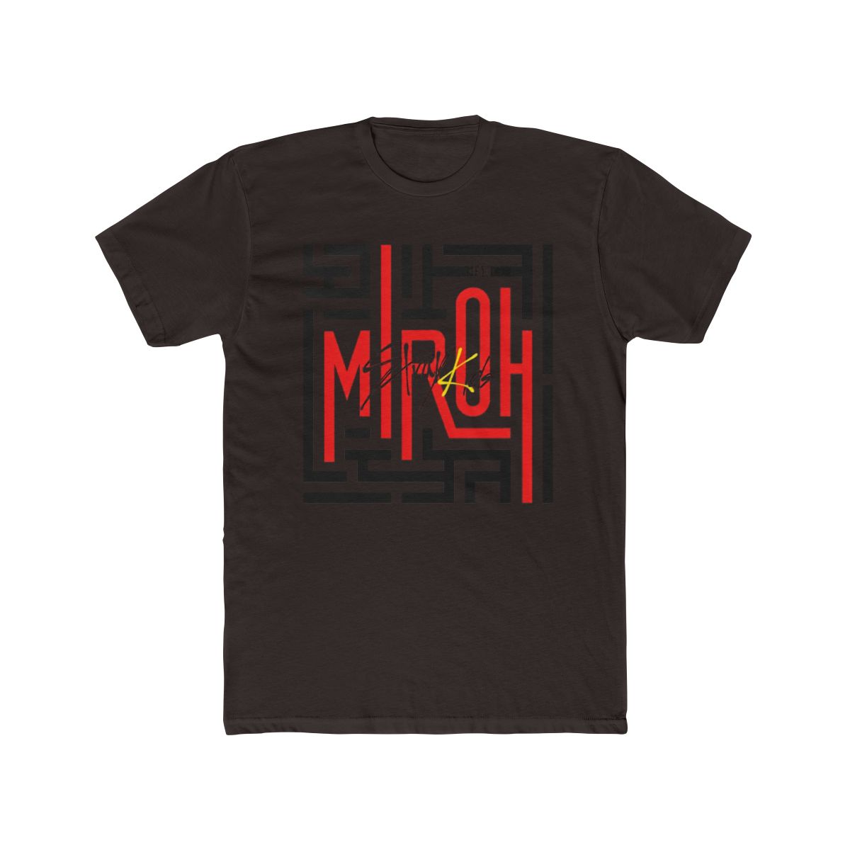 KPOP STRAY KIDS OFFICIAL LOGO MIROH T Shirt - alternate angle 2, merchandise