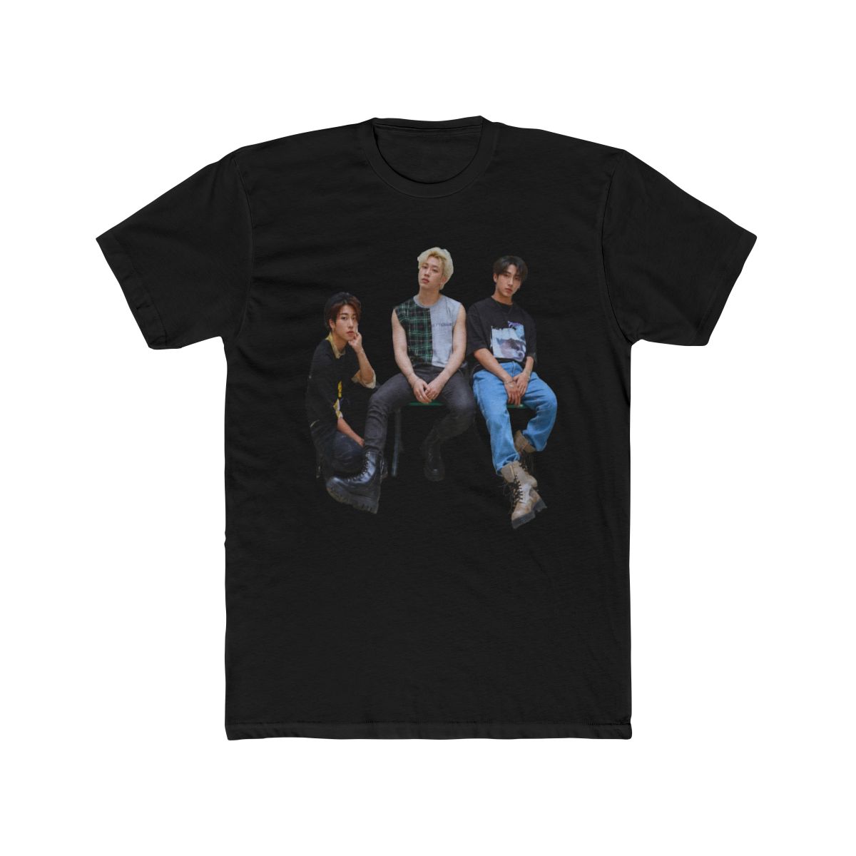 3RACHA Stray Kids Vintage Retro Style 90s T Shirt - alternate angle 3, merchandise