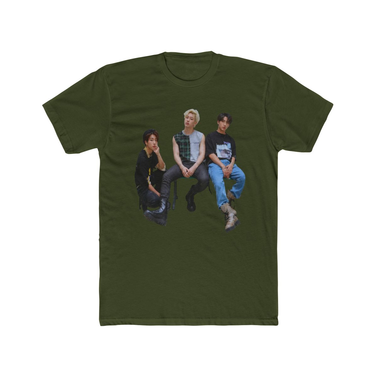 3RACHA Stray Kids Vintage Retro Style 90s T Shirt - alternate angle 5, merchandise