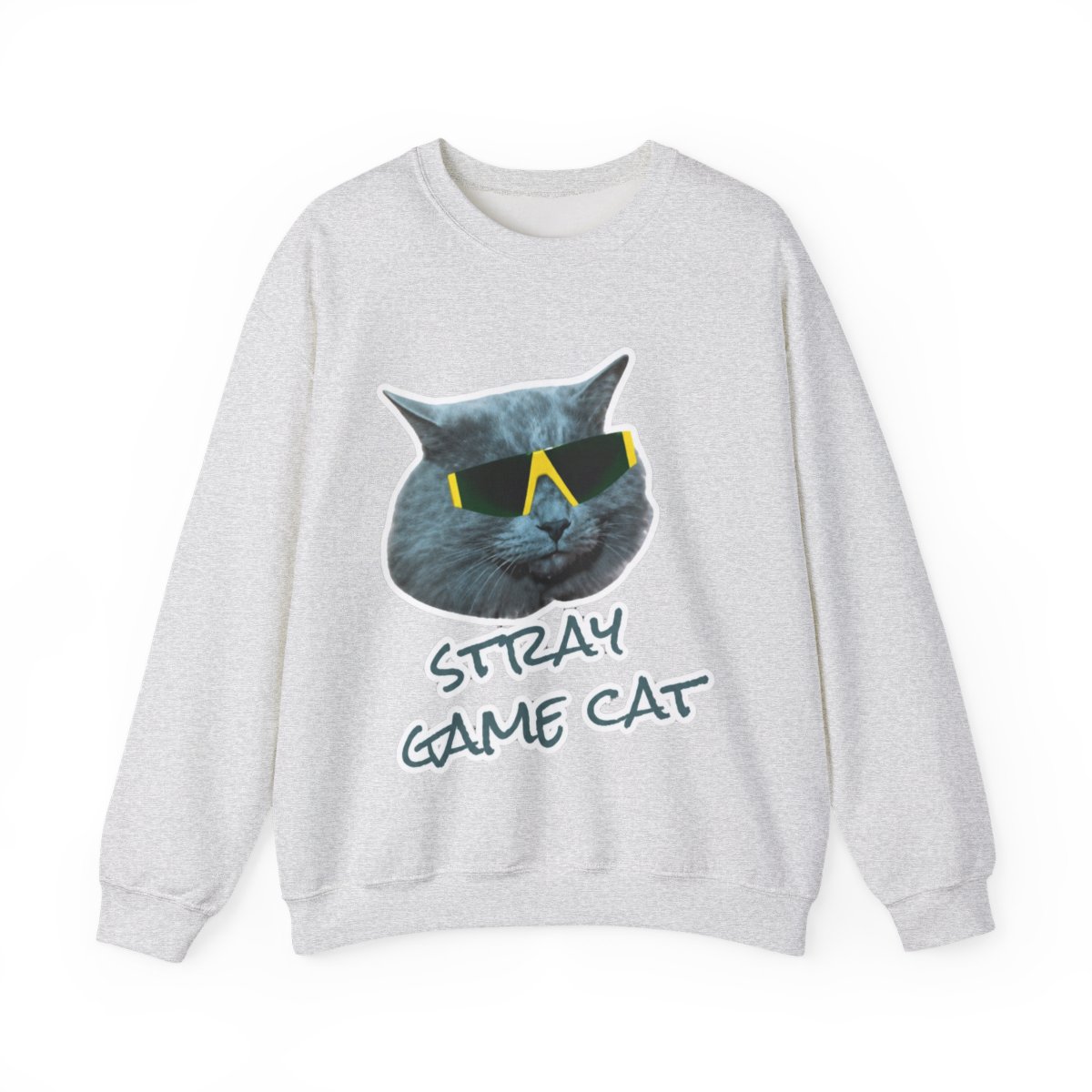 Stray Game Cat Kids Crewneck T-Shirts | Stray Kids - alternate angle 2, merchandise