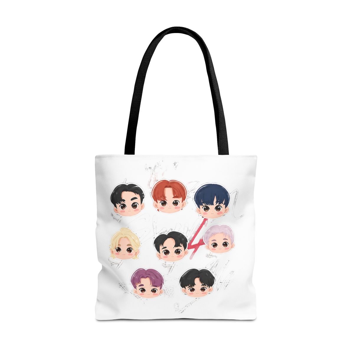 K-pop Merch Stray Kids Merch Crossbody Bags for Women Men Crossbody Purse with Zipped Pockets Handbag Shoulder Bag - alternate angle 3, merchandise