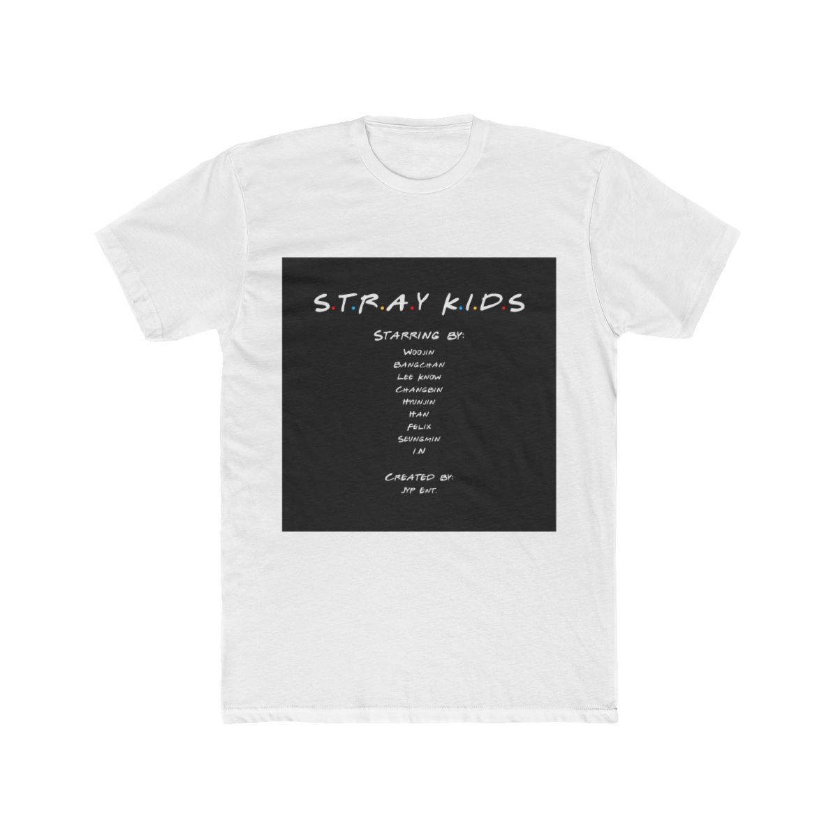 Stray k!ds as Friends. T Shirt | Stray Kids