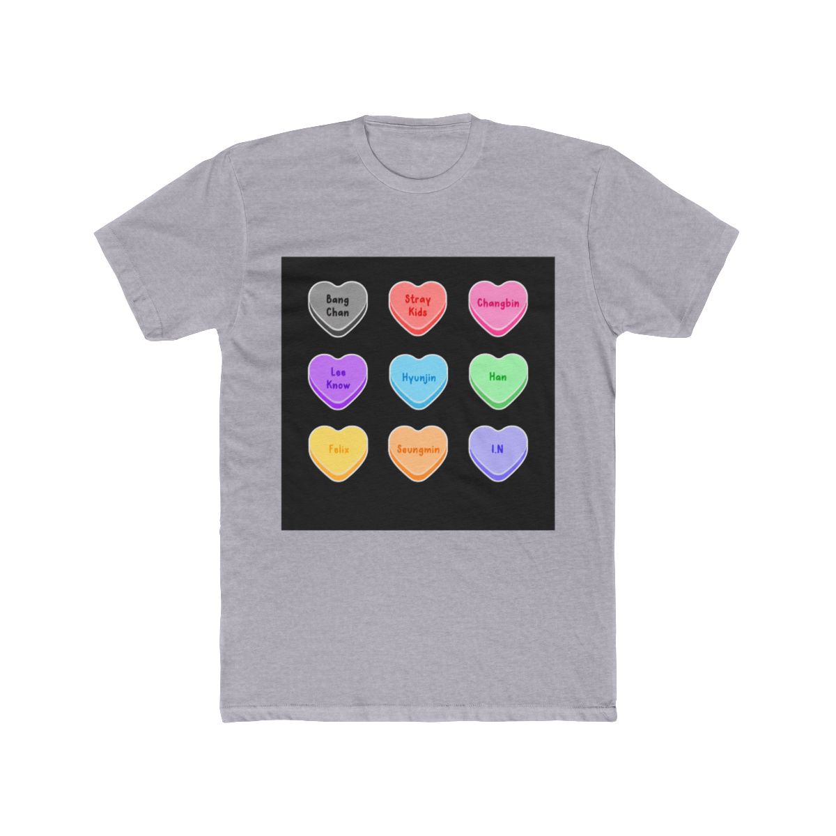 Pack Stray Kids sweet hearts T Shirt - alternate angle 3, merchandise