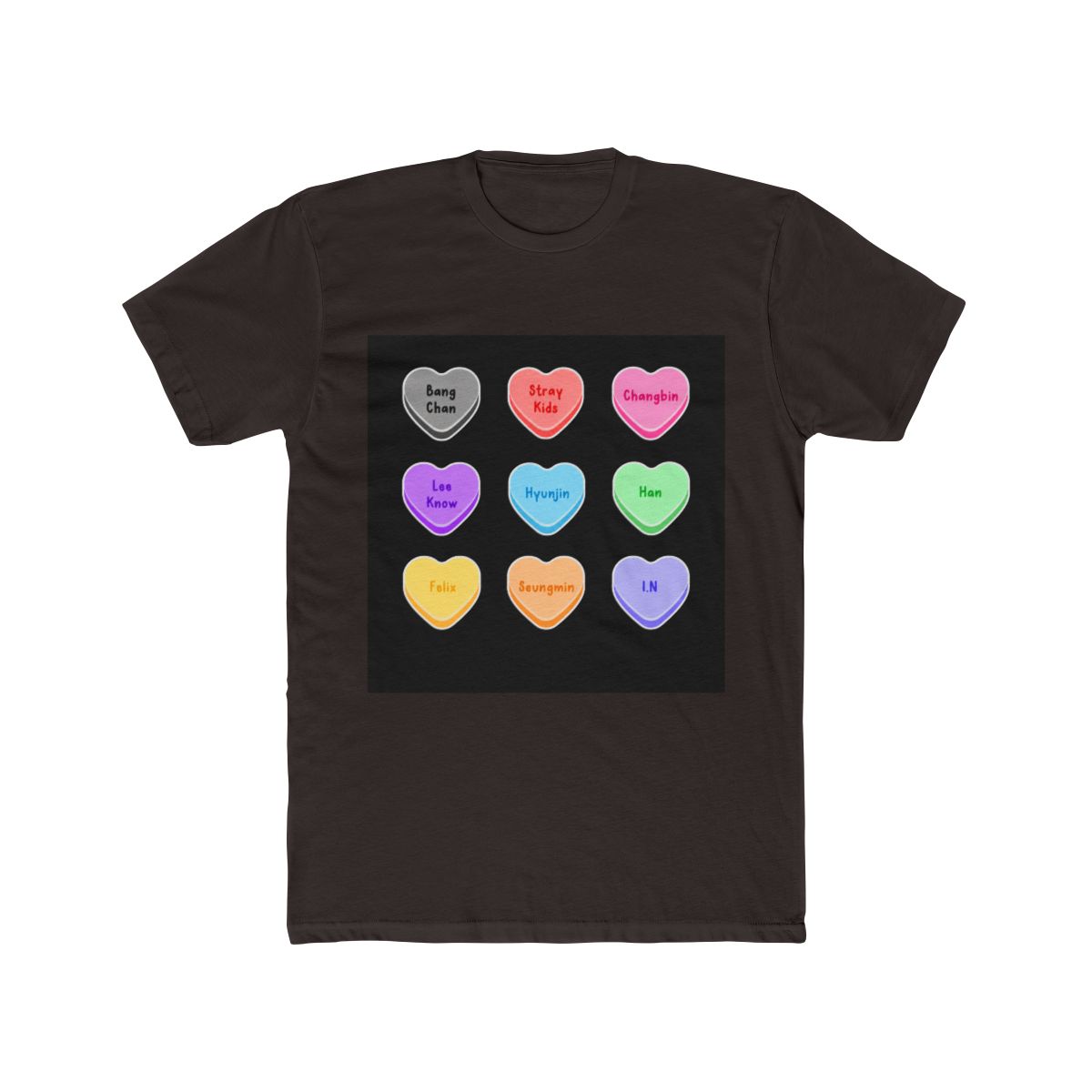 Pack Stray Kids sweet hearts T Shirt - alternate angle 2, merchandise