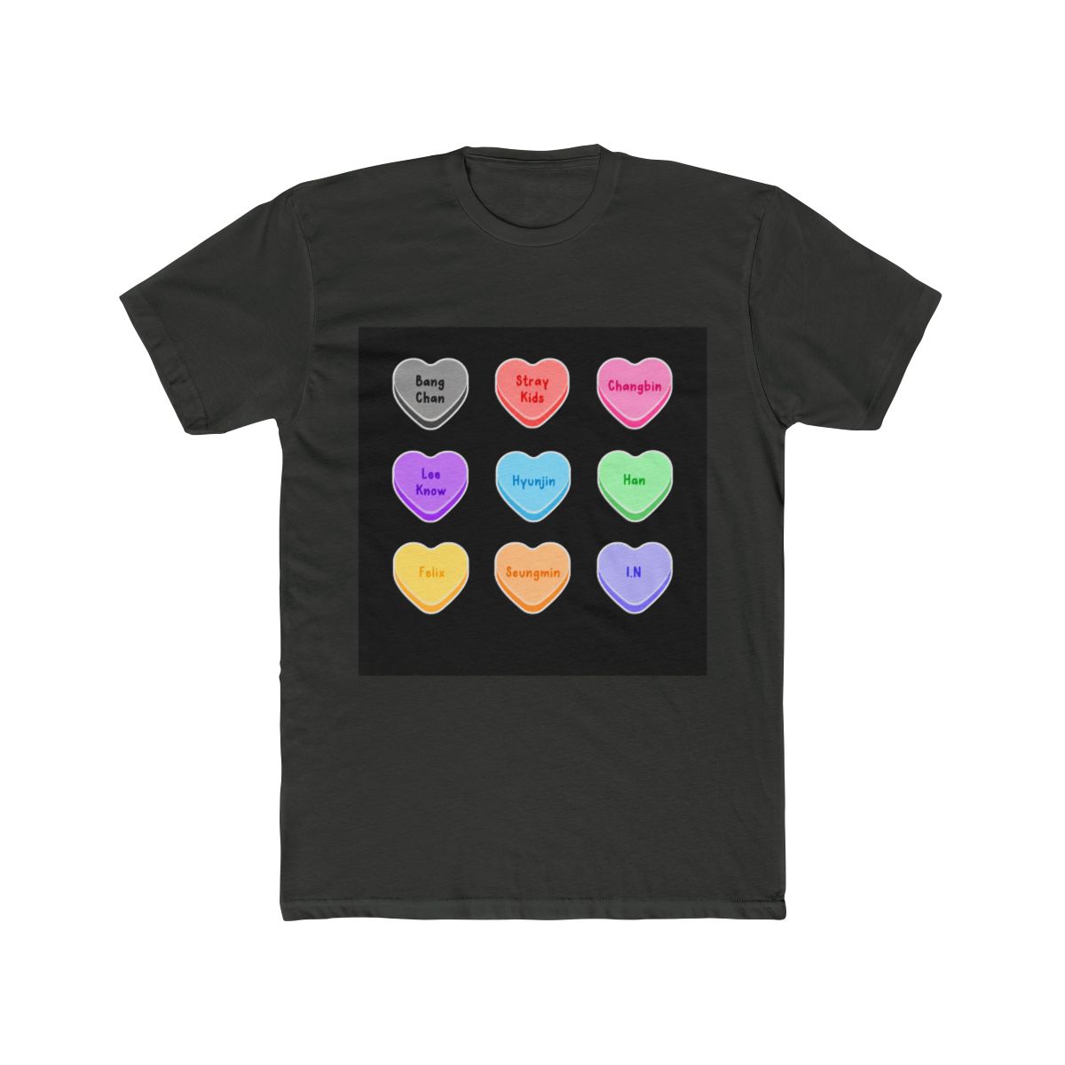 Pack Stray Kids sweet hearts T Shirt - alternate angle 5, merchandise
