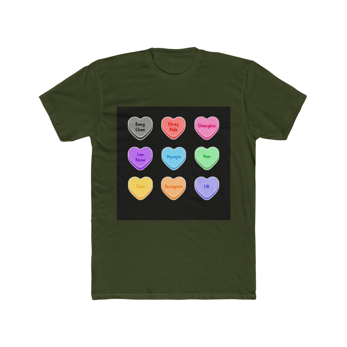 Pack Stray Kids sweet hearts T Shirt - alternate angle 4, merchandise