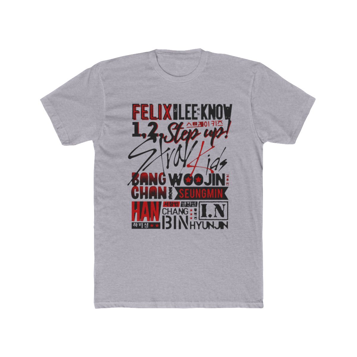 STRAY KIDS Font Collage T Shirt - alternate angle 3, merchandise