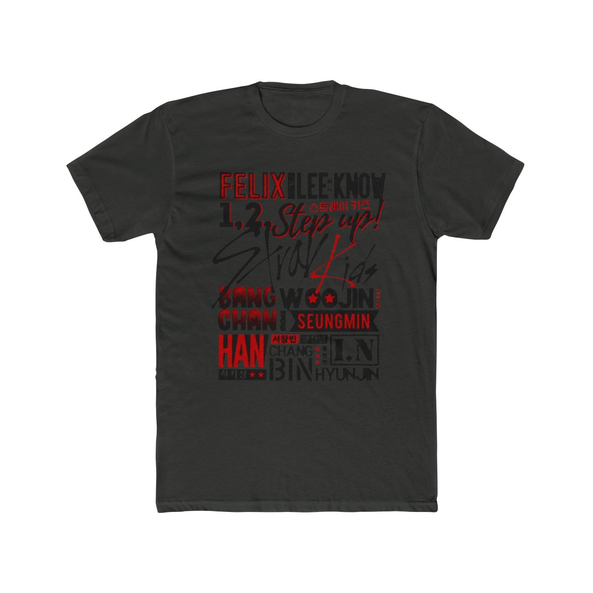 STRAY KIDS Font Collage T Shirt - alternate angle 5, merchandise