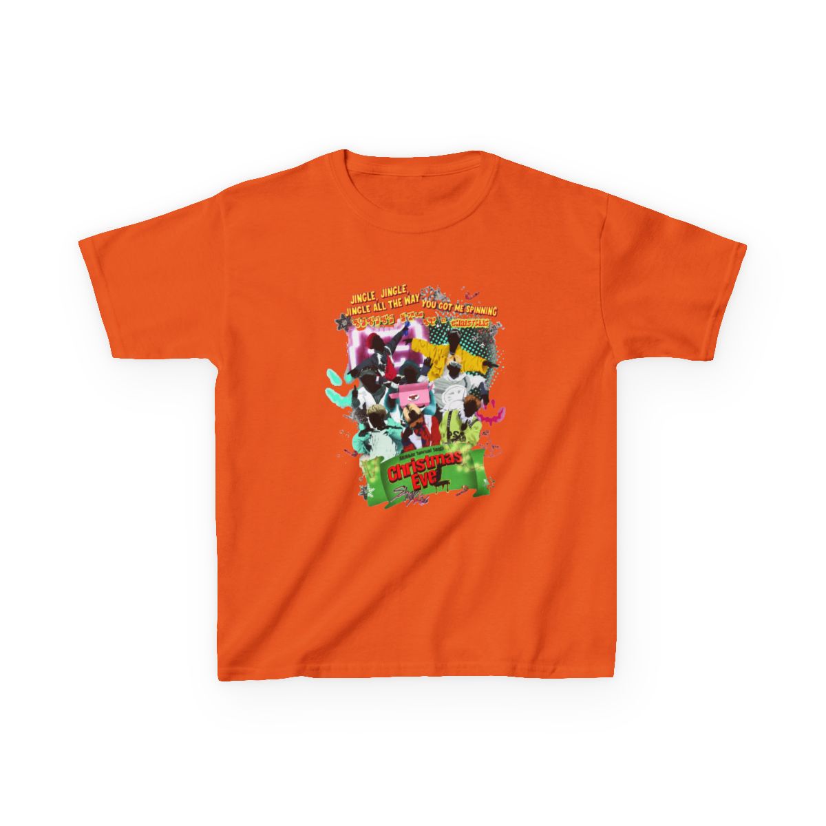 christmas evel stray kids T-Shirt - alternate angle 5, merchandise