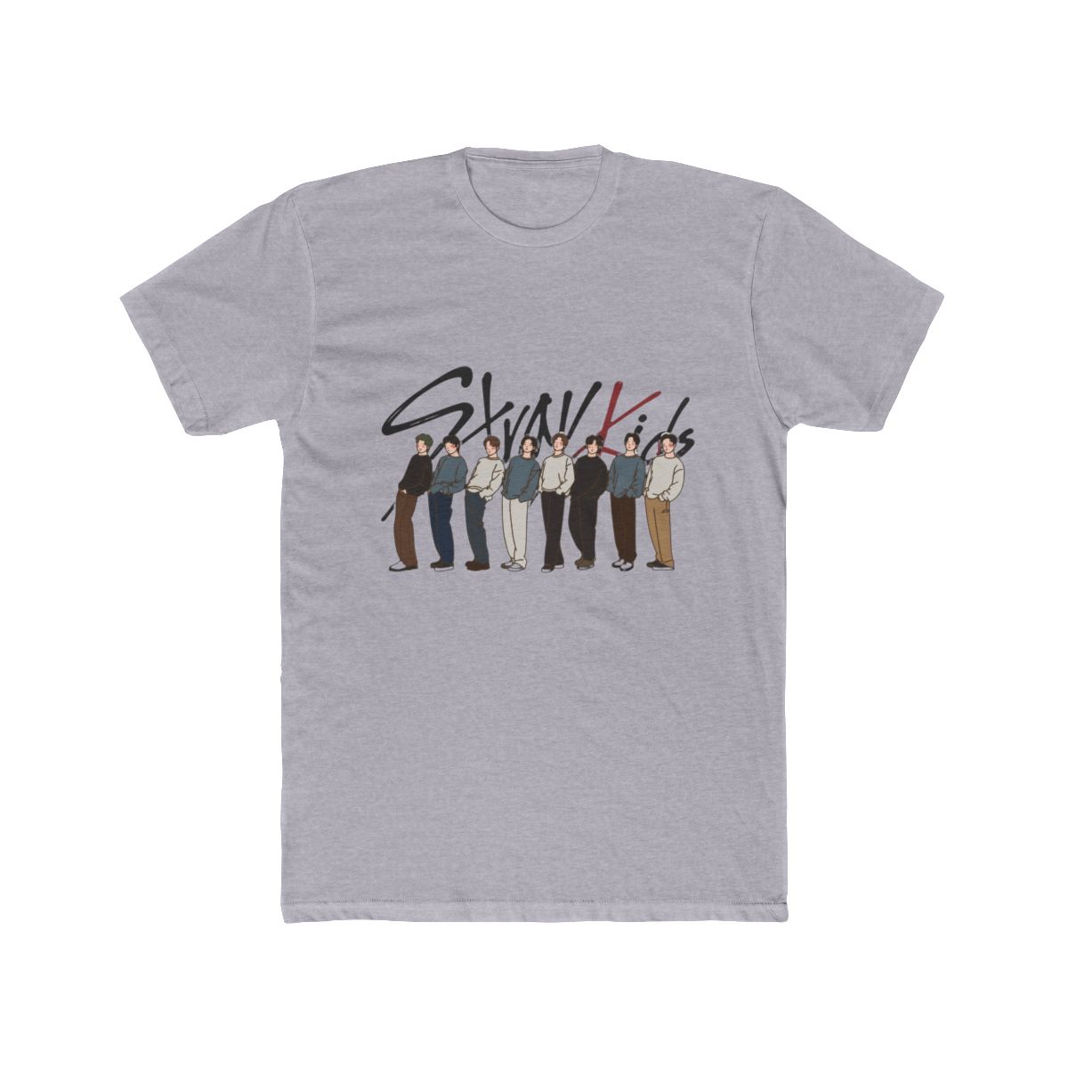 Stray Kids Kpop Art T Shirt - alternate angle 5, merchandise