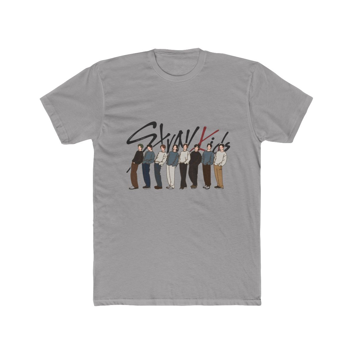 Stray Kids Kpop Art T Shirt - alternate angle 2, merchandise