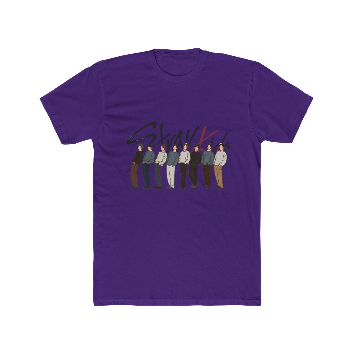Stray Kids Kpop Art T Shirt