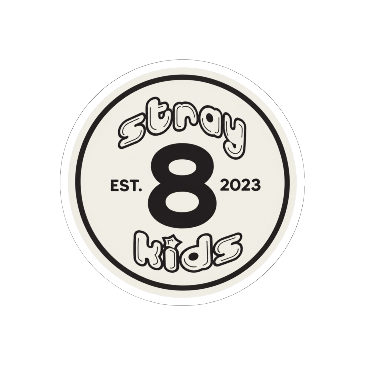 Stray Kids [stickers] Classic Round Sticker
