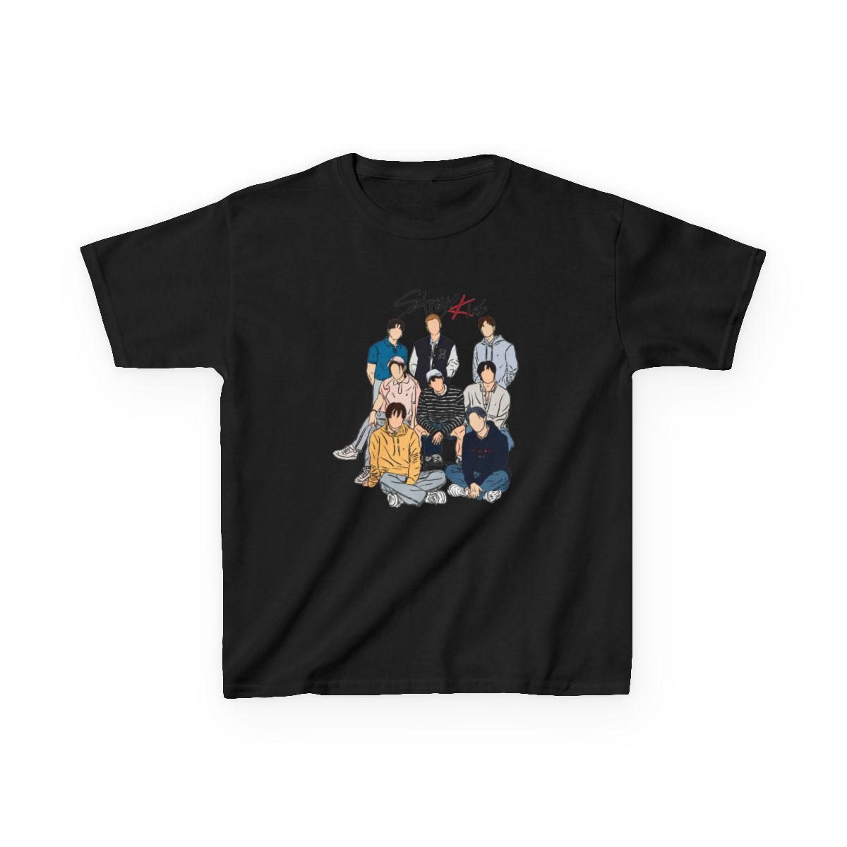 KPOP - Stray Kids T-Shirt - alternate angle 2, merchandise