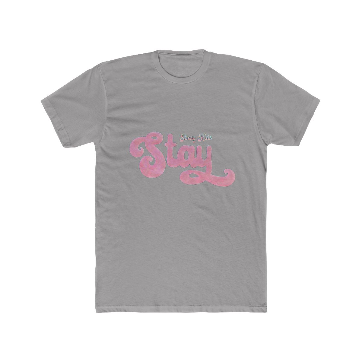 Stray Kids SKZ Stay swirl red typography T Shirt - alternate angle 2, merchandise
